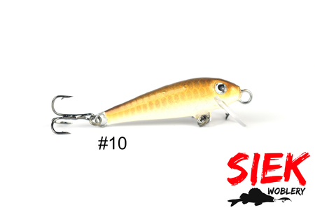 .Wobler Siek Uklejka igła 3cm - pływający - 10
