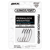 Haczyki offsetowe BKK Permalock Weighted | #4/0 | 4 szt.
