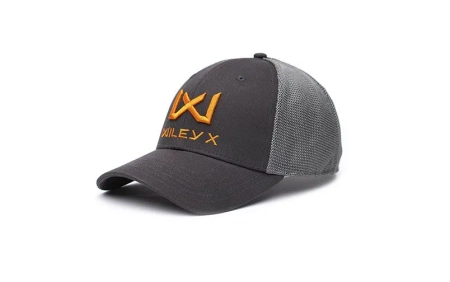 Czapka z daszkiem Wiley X Trucker Cap Dark Grey Orange