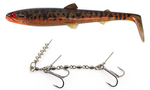 Zestaw Guma Westin BullTeez Shadtail 24cm | Motoroil Burbot + Dozbrojka Vis Vangen