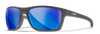 Okulary Wiley X Kingpin Captivate | Blue Mirror | Matte Graphite | GRATISY!!!