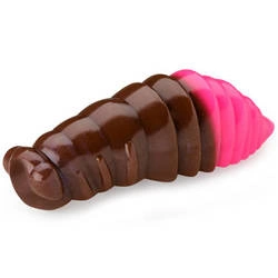 Gumy FishUp Maya 4,5cm | 1,8" | #139 Earthworm/Hot Pink | 6szt.