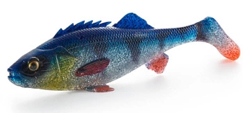 Guma SAVAGE GEAR 4D Perch Shad 17.5cm 68g - Blue Silver