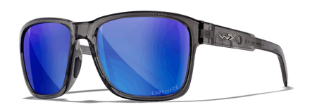 Okulary Wiley X Trek Blue Mirror Gloss Crystal Dark Grey Frame