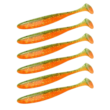 Guma Keitech Easy Shiner 4.5" | 11,43cm | LT#05 Angry Carrot | 6 szt.