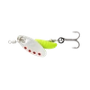 Obrotówka Savage Gear Grub Spinners #1 | Silver Red Lime