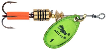 Obrotówka MEPPS AGLIA PLATIUM #1 - Zielona - 3,5g