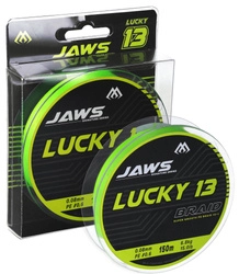 Plecionka Mikado JAWS LUCKY 13 0.10mm FLUO ZIELONA 150M