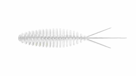 Przynęta Libra Lures Turbo Worm 5.6cm | 004 - Silver Pearl | brak zapachu | 8 szt.