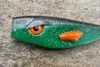 Guma Great Fish Rocky Twister 11cm | Toxic Green | 2 szt.