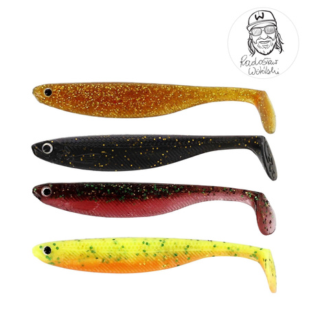 Przynęty Westin ShadTeez Slim 5cm | Dark Water Mix 15 | 4 szt.