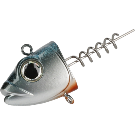 Główka z wkrętką Mikado Jaws Vertical - 15g - Blue Roach- 2szt.