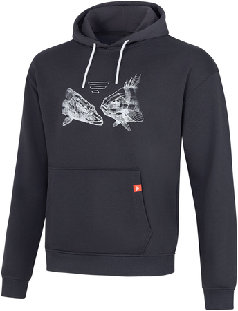 Bluza z kapturem Favorite Fish dialog dark grey | rozm. XL