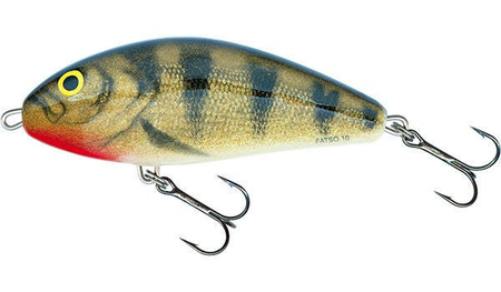 Wobler Salmo Fatso 10cm | Emerald Perch | pływający