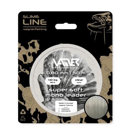 Vagner Super Soft Mono Leader / 0.80mm / 40kg / 50m
