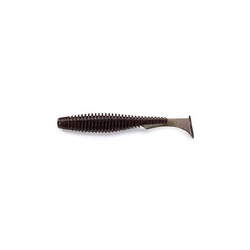 Przynęta FishUp U-Shad 3" (7,62cm) - #019 - Motor Oil/Red - 9 szt.