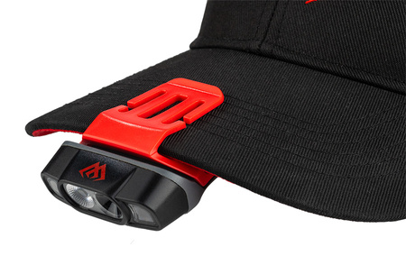 Latarka czołowa Mikado z Klipsem Uniwersalnym - 260 LUM + Czujnik ruchu