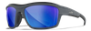Okulary Wiley X Omega Captivate Polarized Blue Mirror | Matte Grey Frame | GRATISY!!!
