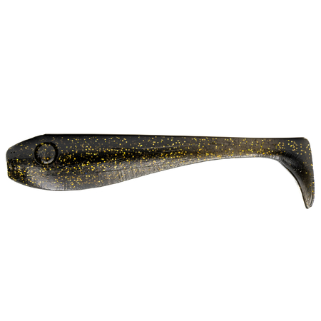 Przynęta Angry Pikes - Pussy Baits 10cm, 9g - Czarny z brokatem - 3szt.