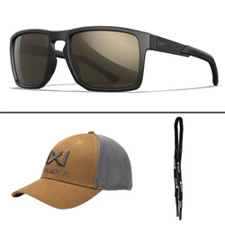 Okulary Wiley X - Apex Captivate Polarized Tungsten Mirror with Matte Black Frame