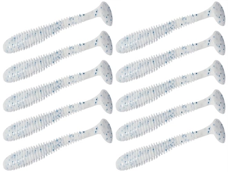 Keitech Swing Impact 3"/7,2cm LT#58 Snow Mint - 10szt.