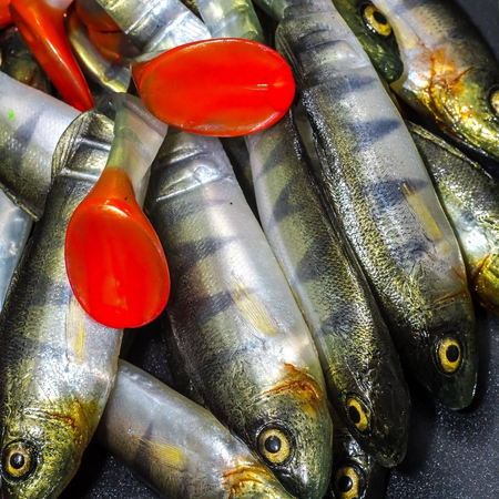 Guma Angry Lures Perch Multi Jointed 13,5cm | N