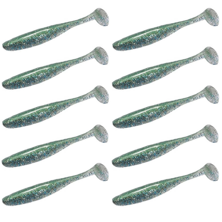 Guma Keitech Easy Shiner 3" | 7,6cm | LT#50 Green Shad | 10 szt.