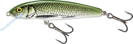 Wobler Salmo Minnow 5cm | Olive Bleak | tonący
