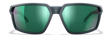 Okulary Wiley X Sierra Captivate | Polarized Green Mirror | Amber Matte Graphite Frame | GRATISY!!!