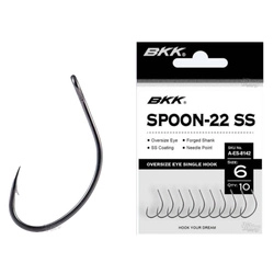 Haczyki BKK Spoon-22 SS | #4 | 10 szt.