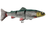 ..Savage Gear 4D Line Thru Trout 15cm SS - 35g -Green Silver