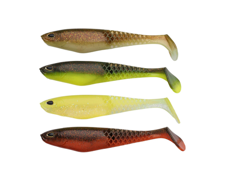 Zestaw Przynęt Berkley Power Bait Cullshad 12.5cm | Mixpack Darkwater | 4 szt.