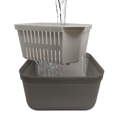 Pudełko Feeder Bait z sitkiem do pelletu 1.9L