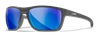 Okulary polaryzacyjne Wiley X - KINGPIN CAPTIVATE / Blue Mirror / Matte Graphite + GRATISY!