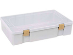 Pudełko Westin W3 Game Tackle Box Grey/Clear | 36x22,5x8cm
