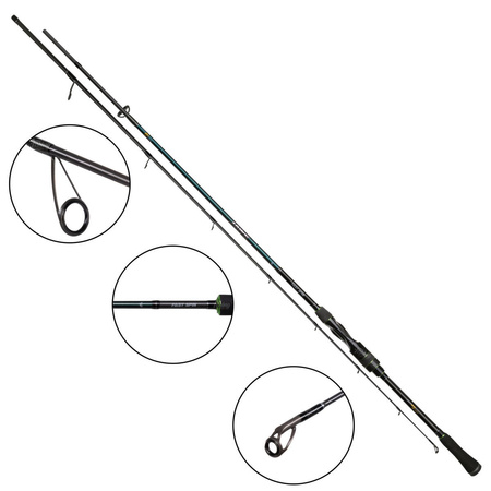 Wędka MIKADO Jaws Fast Spin 2.40m | 7-36g