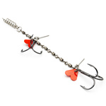 Dozbrojka Double Stinger Vis Vangen do gum 19-21cm |2+5x Krętlik | Kotwica 1/0 | 2 szt.