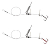 .Dozbrojki SAVAGE GEAR LINETHRU CORKSCREW RIG #2 30CM 22KG 2PCS. Do gum 22-25cm