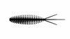 Przynęta Libra Lures Turbo Worm 5.6cm | 040 - Black | kryl | 8 szt.