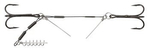 Dozbrojka Mikado stalowa Jaws z pinami 4+6cm x 24 kg | kotw.: 1/0 | 18-22cm