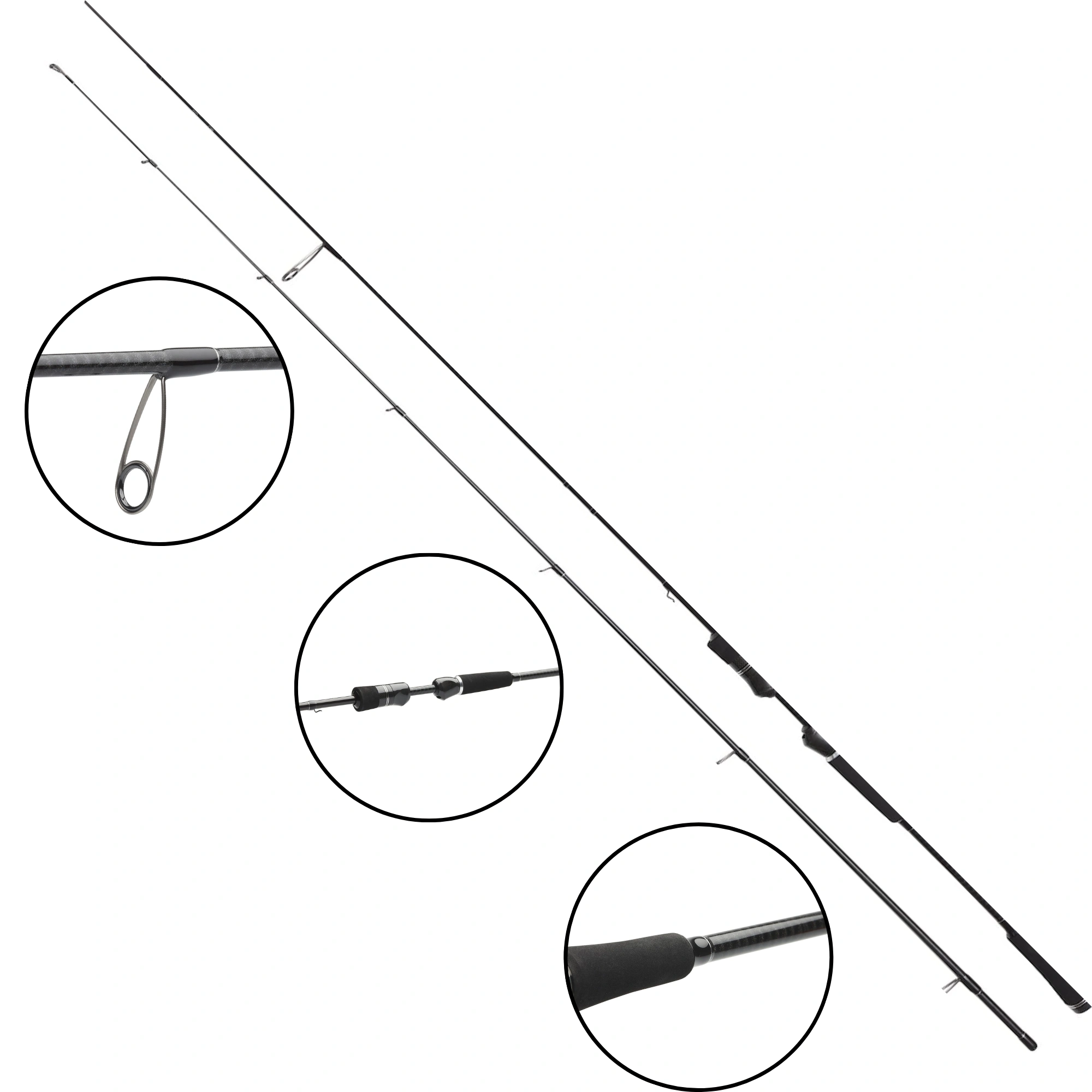 Wędka Westin W3 DROPSHOT 3RD 8'/244CM ML 5-25G 2SEC