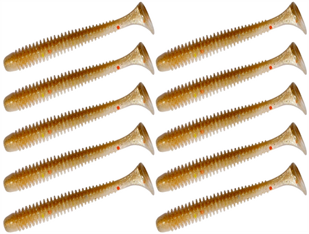 Guma Keitech Swing Impact 2.5" | 6,35cm | #LT37 Golden Shiner | 10 szt.