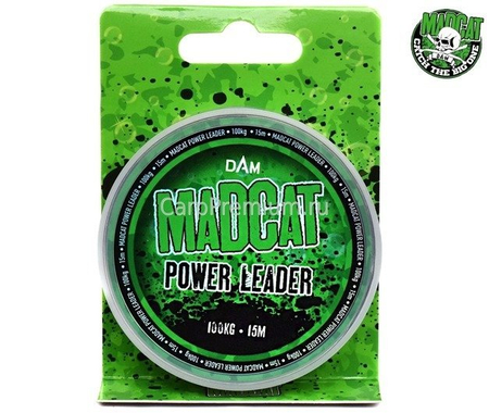 Materiał przyponowy MadCat Power Leader 130 kg | 15 m