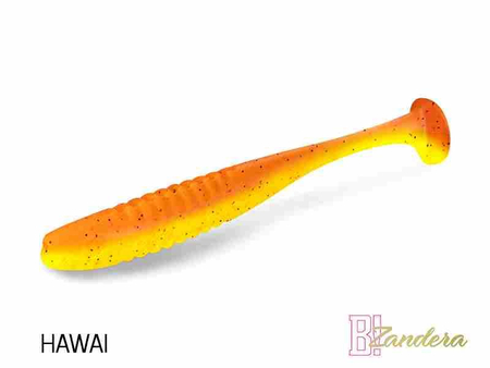 Guma DELPHIN Zandera UVs 10cm- Hawai op 5szt