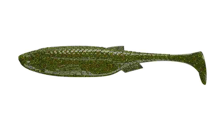 Przynęta Libra Lures Kraken Shad 3" | 7.5 cm | 029 - Salty Green | 8 szt.