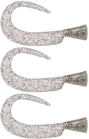 ..Abu Garcia SVZ McMy Spare Tail Silver Glitter 3szt.