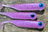 Guma Great Fish GF1 4,9cm | Glitter Light Purple | rybny | 10 szt.