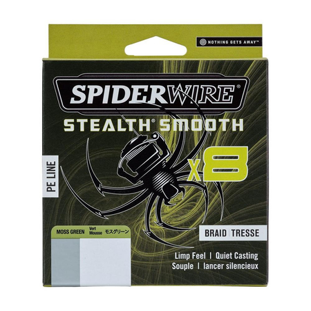 Plecionka Spiderwire Stealth® Smooth8 x8 0.11mm | 300m | zielon a
