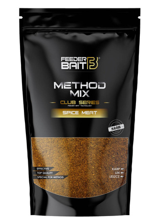 Zanęta Feeder Bait Method Mix Club Series | Spice Meat | 800g