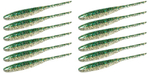 Guma Keitech Shad Impact 2" | 5,1cm | LT#49 LT Green Sardine | 12 szt.